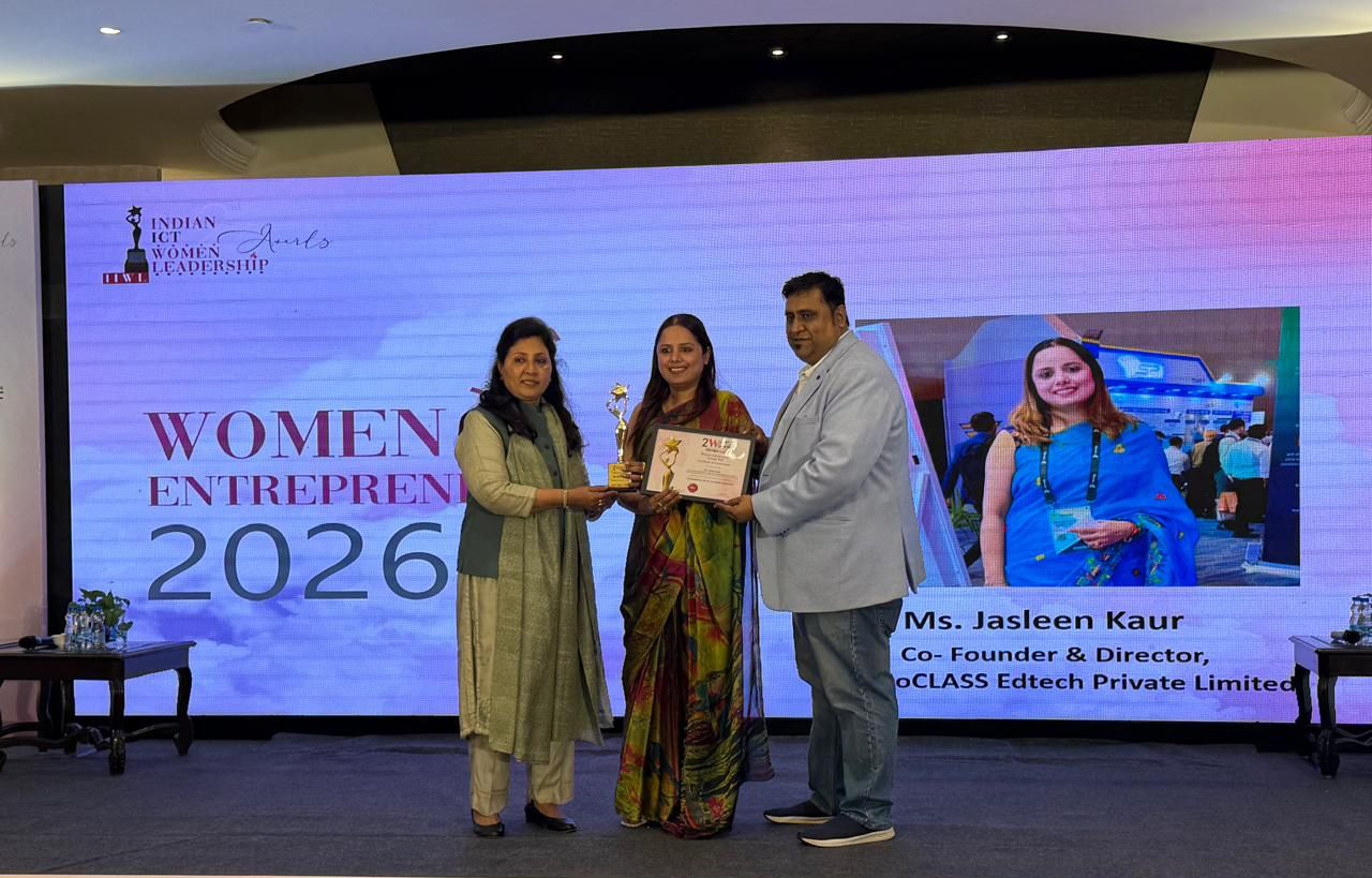 Ms. Jasleen Kaur Honored at Women Entrepreneur Awards 2026