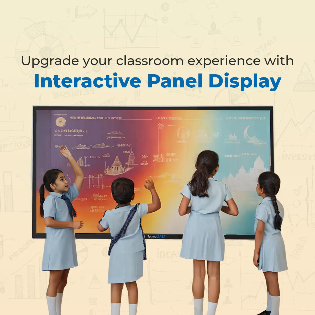 Interactive Flat Panel Display for Smart Education | TechnoCLASS